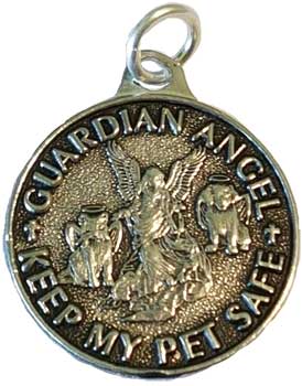 Keep My Pet Safe Guardian Angel amulet - Click Image to Close