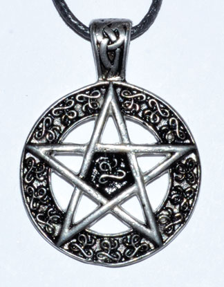 1 1/2" Pentagram amulet