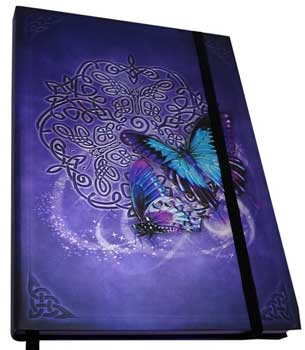 5 1/2" x 8" Celtic Butterfly journal
