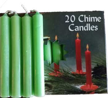 Apple Green Chime candle 20pk