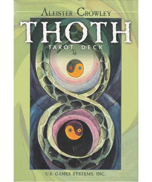 Thoth tarot (regular green) deck