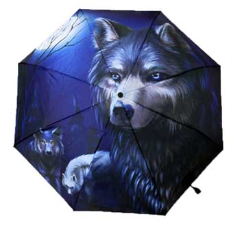 Wolf umbrella