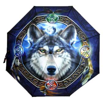 Celtic Wolf umbrella