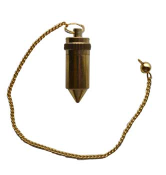 brass pendulum w Compartment