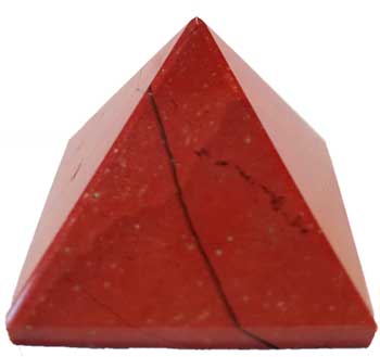 25-30mm Jasper, Red pyramid