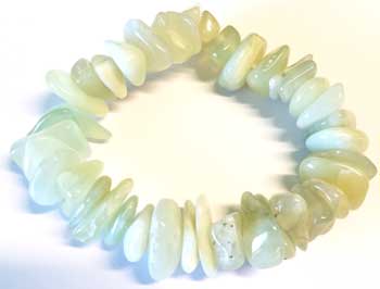 New Jade gemstone bracelet stretch