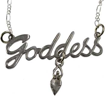 Goddess necklace