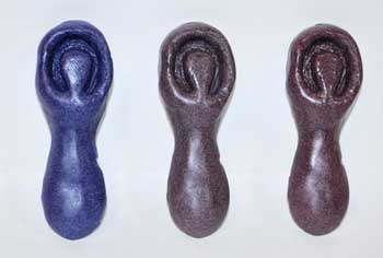 2 1/2" resin Pocket Goddess (assorted colors)