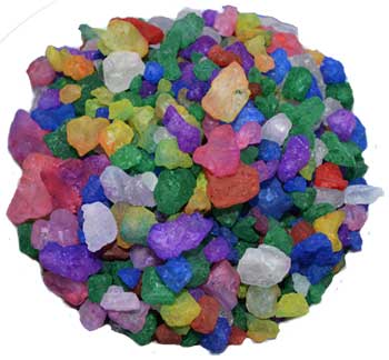 1 lb All Purpose bath crystals 7 colors