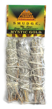 Mystic Gold smudge 3pk 4"