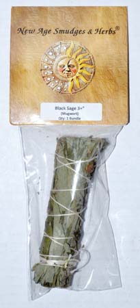 Black Sage smudge 4"