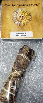 Yerba Santa Sage Smudge stick 3"