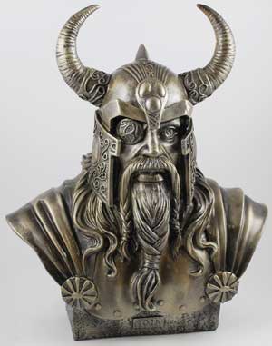 Odin Bust 14"