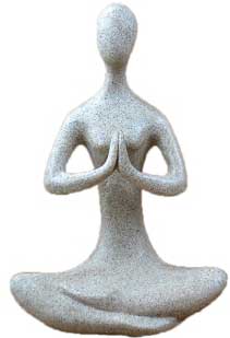 8" Meditative Yoga Goddess