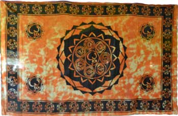 7 Chakra 72" x 108" tapestry
